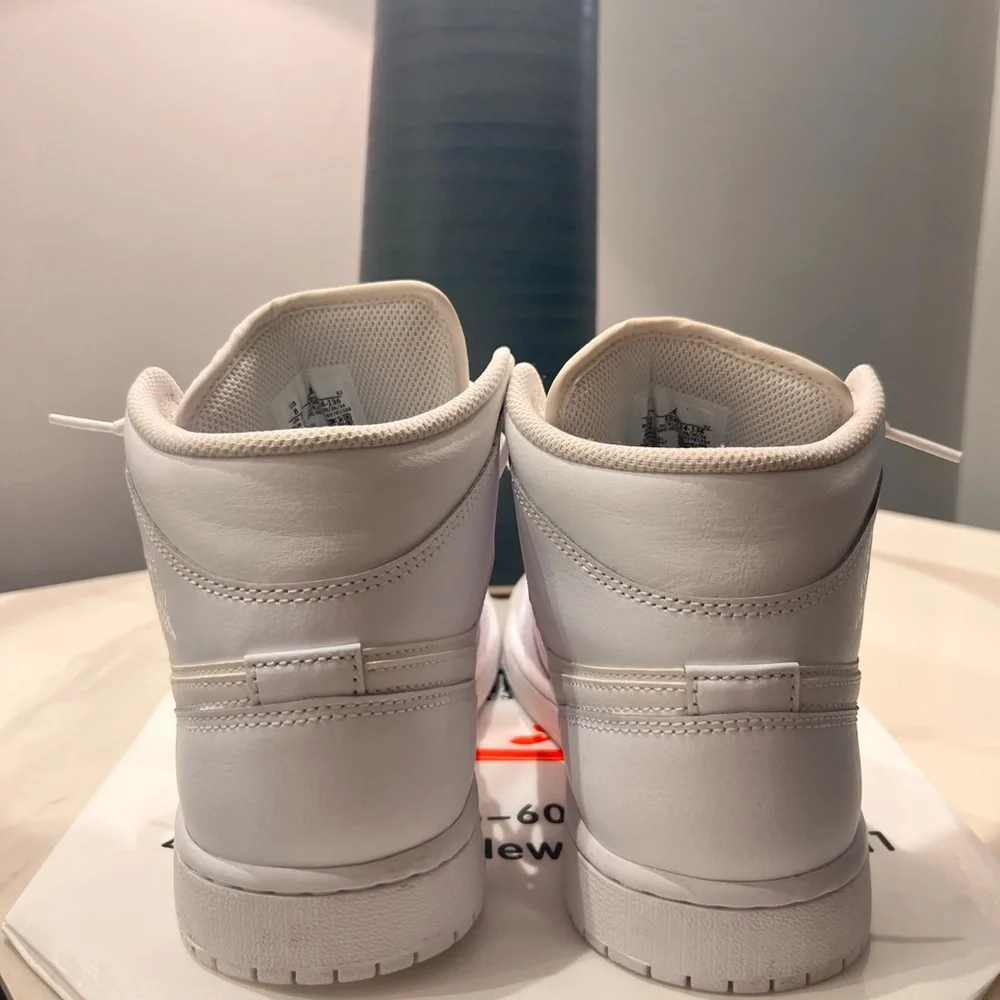 Jordan White High-Top Sneakers - Picture 4 of 5